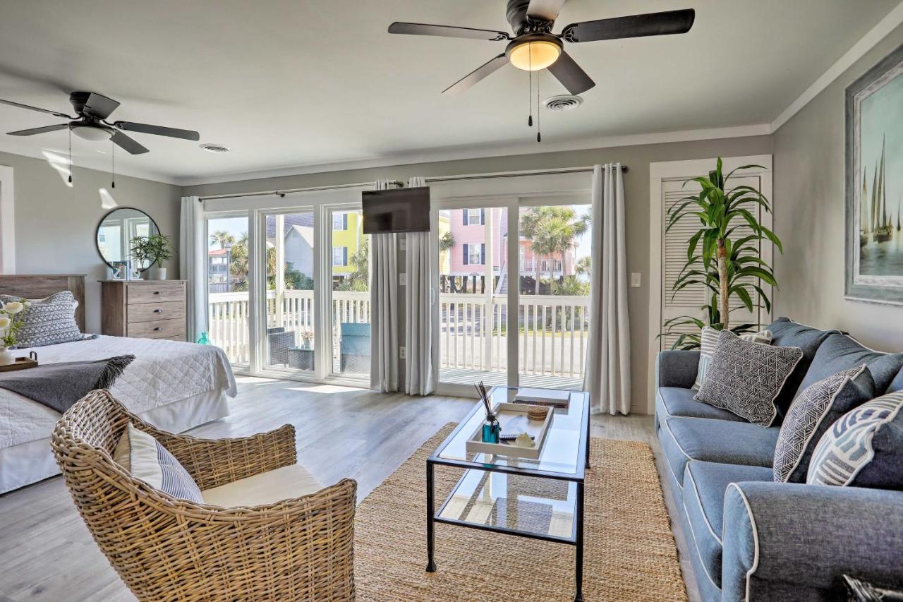 Updated Studio 1-Block Walk To Surfside Beach! Myrtle Beach Extérieur photo